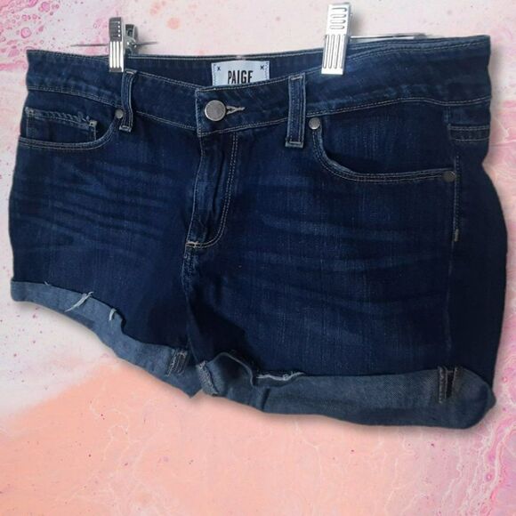 PAIGE Jimmy Jimmy Short in Candace Wash sz 28 - Picture 2 of 7
